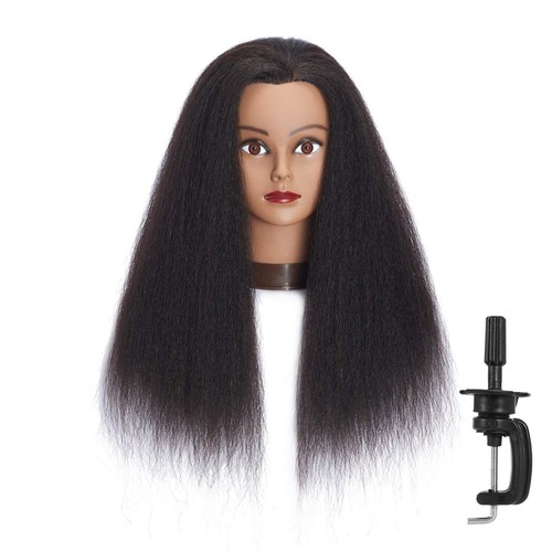 Hair mannequin head 100 real - hair,